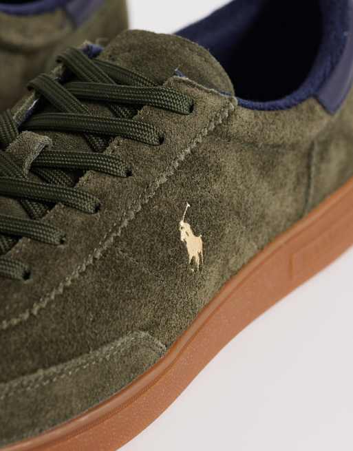 Polo Ralph Lauren - Kakigrønne og marineblå sneakers, 4 af 5