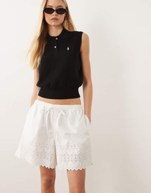 Polo Ralph Lauren – Kakigröna, vävda shorts, 2 av 5