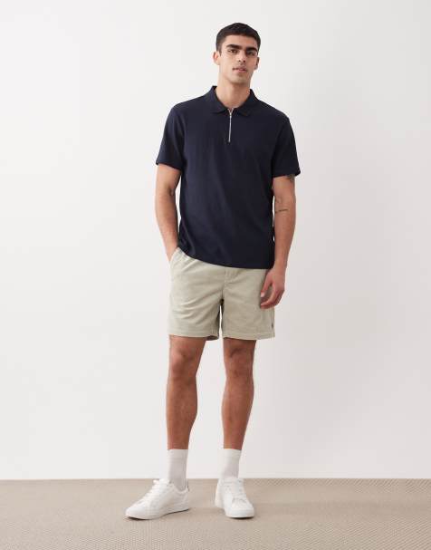 Polo Ralph Lauren – Kamiennobeżowe szorty z logo Icon - view 1