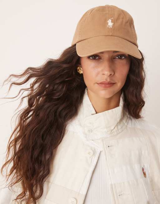Polo Ralph Lauren – Kappe in Braun mit Markenlogo