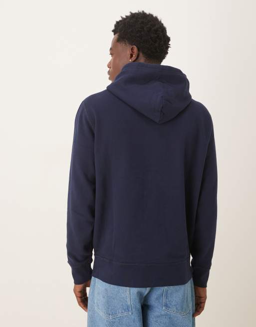 Polo Ralph Lauren – Kapuzenpullover in Marineblau mit Markenlogo, 3 von 5
