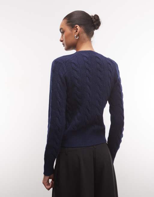 Polo Ralph Lauren kardigan granatowy, 4 z 4