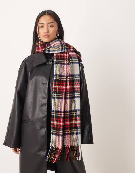 Polo Ralph Lauren – Karierter Winterschal in Rot - view 1