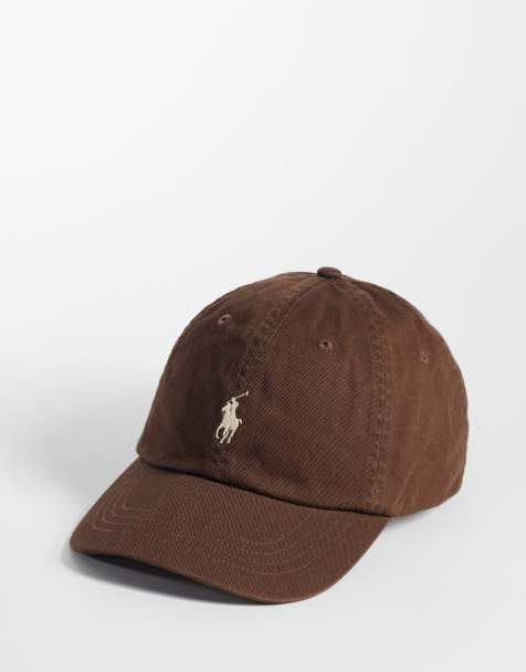 Polo Ralph Lauren kasket med ikonlogo i mellembrun - view 1