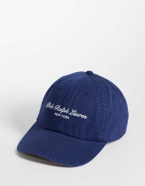 Polo Ralph Lauren kasket med script-logo i navy - view 1