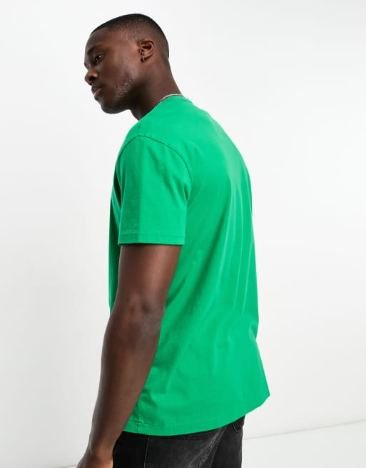 Polo Ralph Lauren kayak print t-shirt classic fit in mid green | ASOS