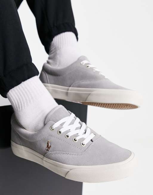 Grey polo hot sale shoes