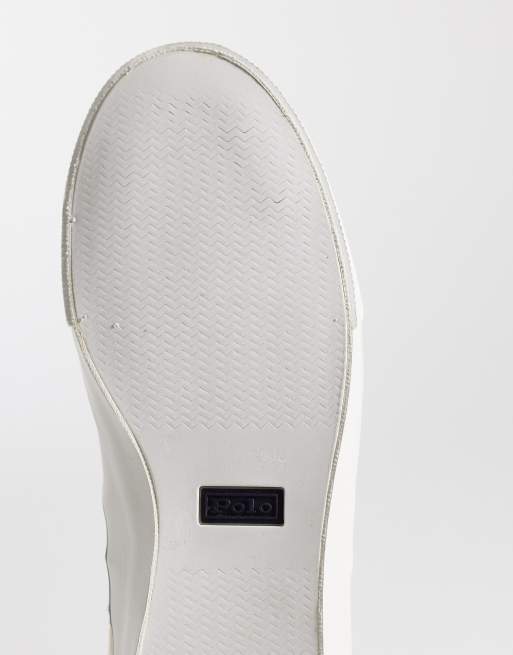 Polo Ralph Lauren Keaton patchwork printed sneakers in multi, 5 of 5