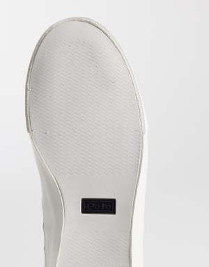 Polo Ralph Lauren Keaton patchwork printed trainers in multi