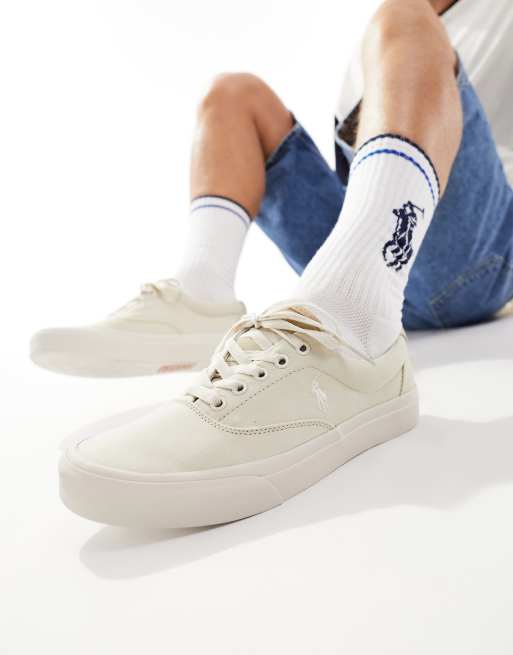 Polo Ralph Lauren - Keaton - Sneakers beige