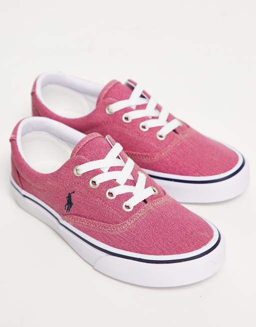 Polo shop pink shoes