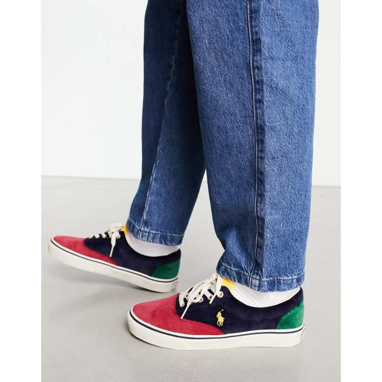 Polo Ralph Lauren Keaton Sneakers in tessuto a coste