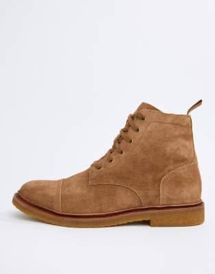 polo ralph lauren suede boots