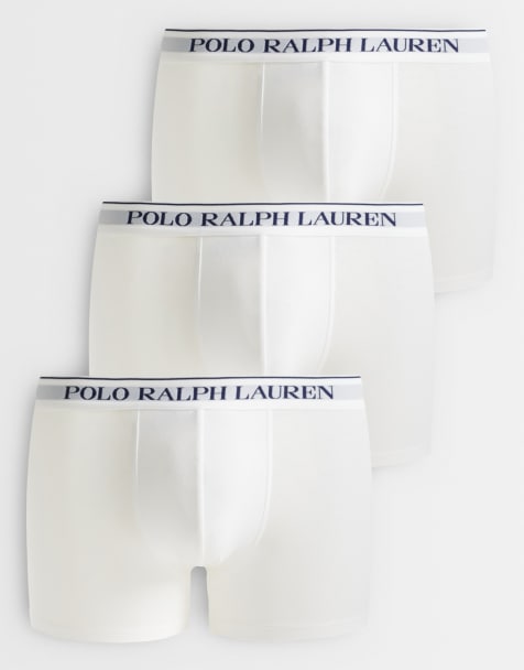 Polo Ralph Lauren klasyczne bokserki 3-pack w kolorze białym - view 1