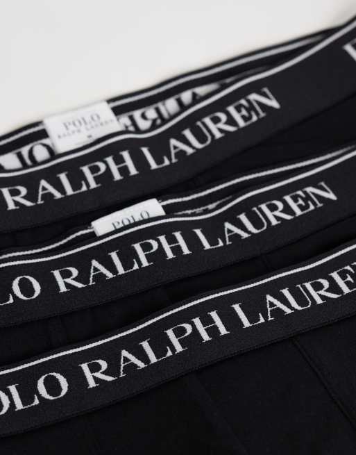 Polo Ralph Lauren klasyczne kąpielówki 3-pack w czerni, 3 z 3