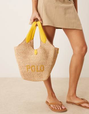Polo - Kleine Tragetasche in Ecru und Gelb Gelb One Size