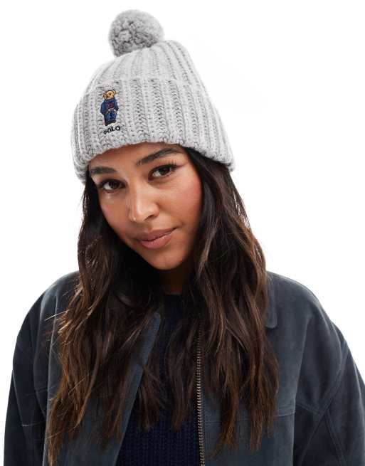 Ralph lauren pom pom hat hotsell