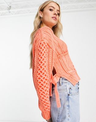 Polo Ralph Lauren knitted jumper in orange - ASOS Price Checker