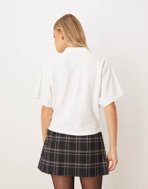 Polo Ralph Lauren knitted polo shirt in white, 4 of 4
