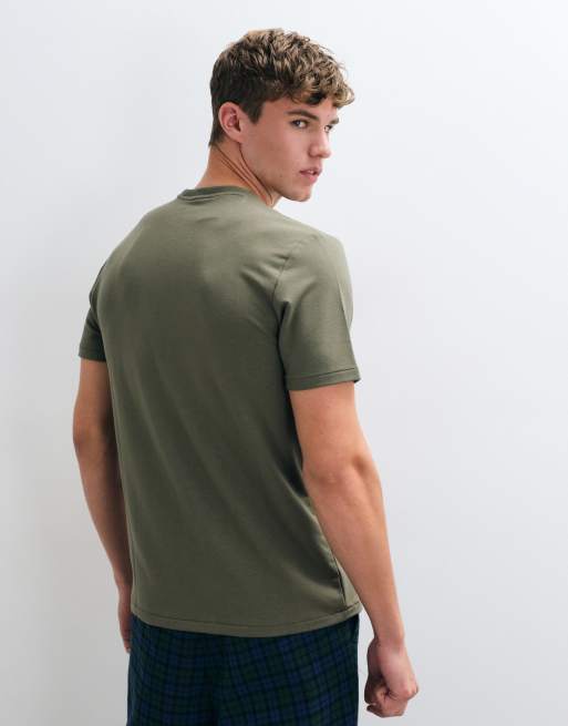 Polo Ralph Lauren kortærmet sovetop i khaki, 5 af 5