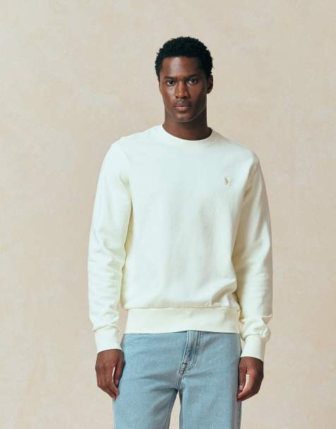 Polo Ralph Lauren – Kremowa bluza z logo Icon z pętelkowego dżerseju - view 1