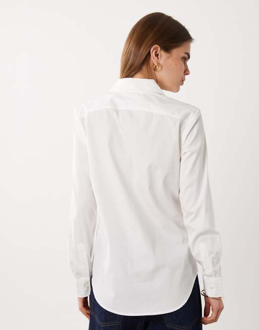 Polo Ralph Lauren – Langärmliges Hemd in Weiß mit Knopfleiste, 4 von 4