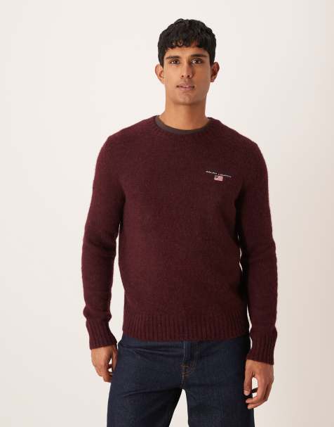 Polo Ralph Lauren – Langärmliges Sweatshirt in Rot mit Logo - view 1