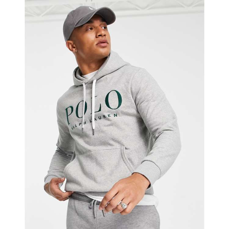 Polo ralph lauren discount embroidered logo hoodie