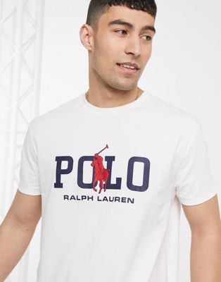 ralph lauren large logo t shirt