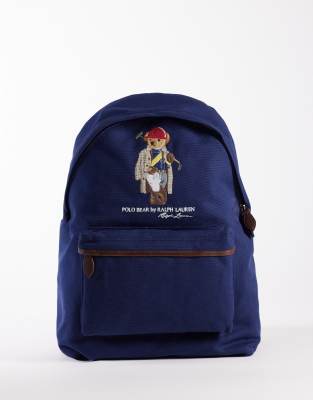 Polo Ralph Lauren Men's Navy Large Outdoor Canvas Back In Newport