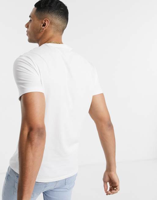 Polo Ralph Lauren large player logo t-shirt in white, 2 of 4