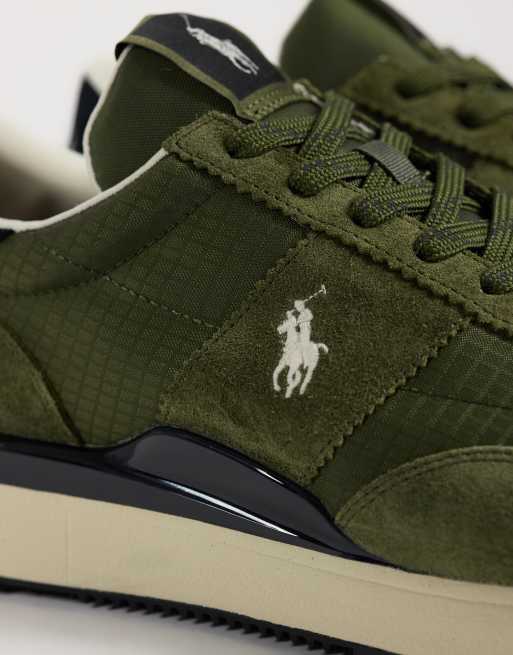 Polo Ralph Lauren lave sneakers i grøn, 2 af 4
