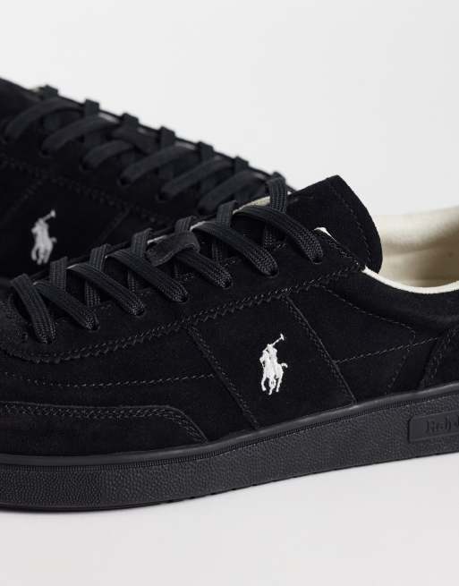 Polo Ralph Lauren lave sneakers i sort, 4 af 5
