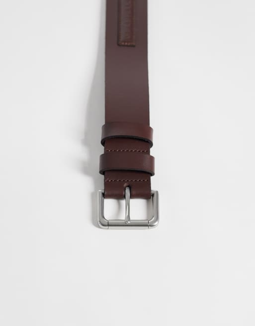 Polo Ralph Lauren Ledergürtel mit Rollschließe in Braun, 3 von 3