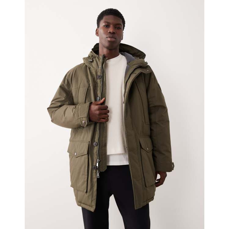 Polo Ralph Lauren Lennox insulated cotton twill hooded parka coat