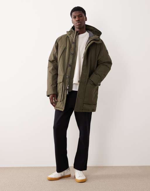 Polo Ralph Lauren Lennox insulated cotton twill hooded parka coat