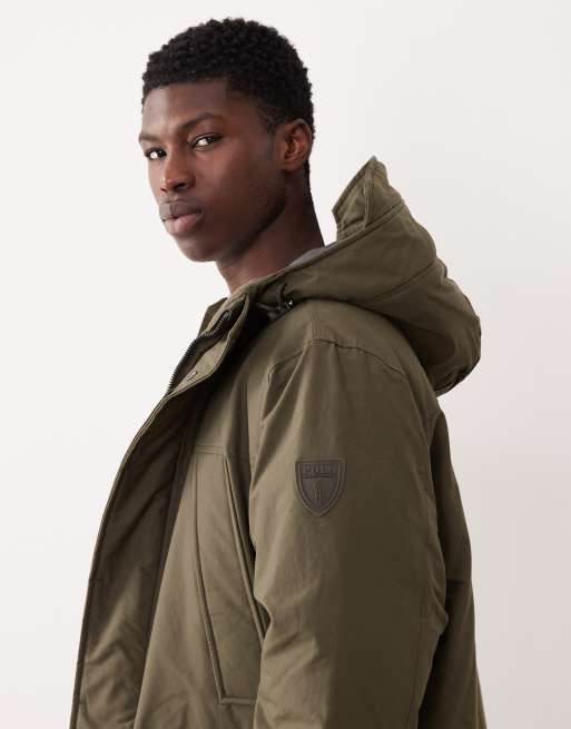 Polo Ralph Lauren Lennox insulated cotton twill hooded parka coat