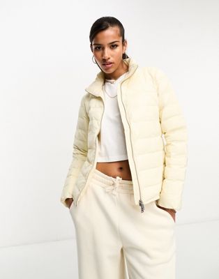 Polo Ralph Lauren lightweight puffer jacket in cream - ASOS Price Checker