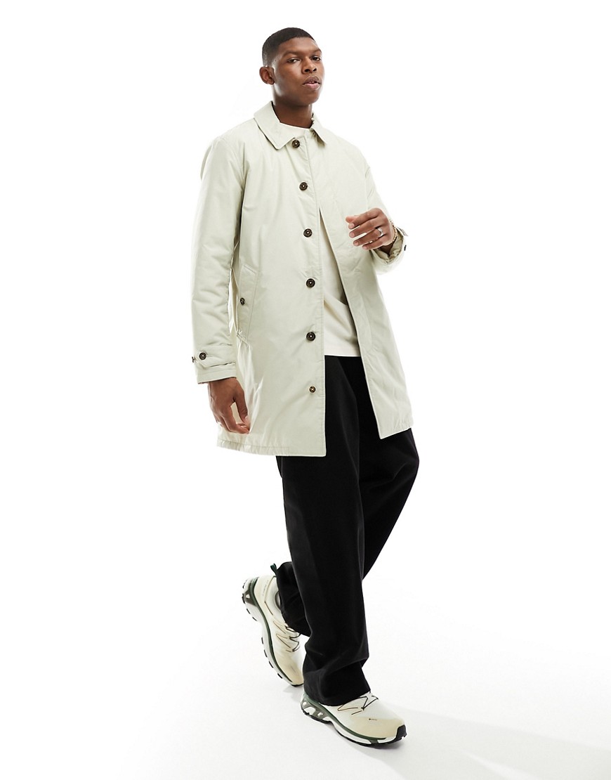 Polo Ralph Lauren lined walking coat in light grey