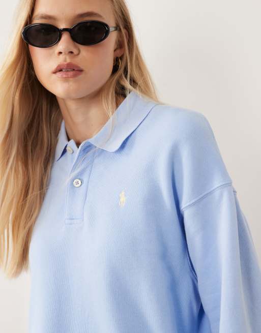 Polo Ralph Lauren – Ljusblå, stickad sweatshirt, 2 av 4