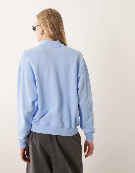 Polo Ralph Lauren – Ljusblå, stickad sweatshirt, 4 av 4