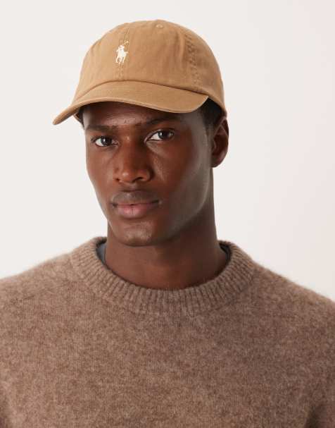 Polo Ralph Lauren – Ljusbrun baseballkeps i twill med ikonlogga - view 1