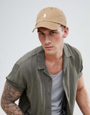 polo ralph lauren cap khaki