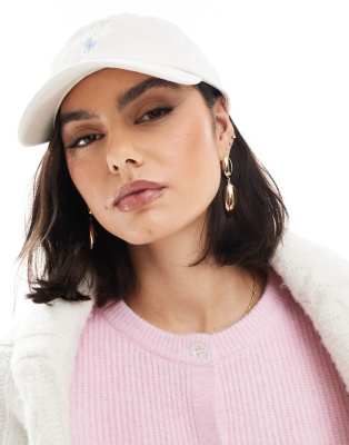 Polo Ralph Lauren Polo Ralph Lauren logo cap in white-Neutral