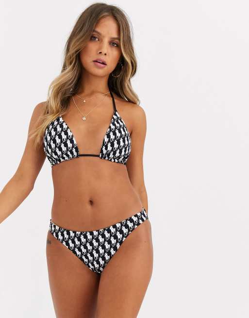 Polo Ralph Lauren Logo Icon Reversible Bikini Set ASOS