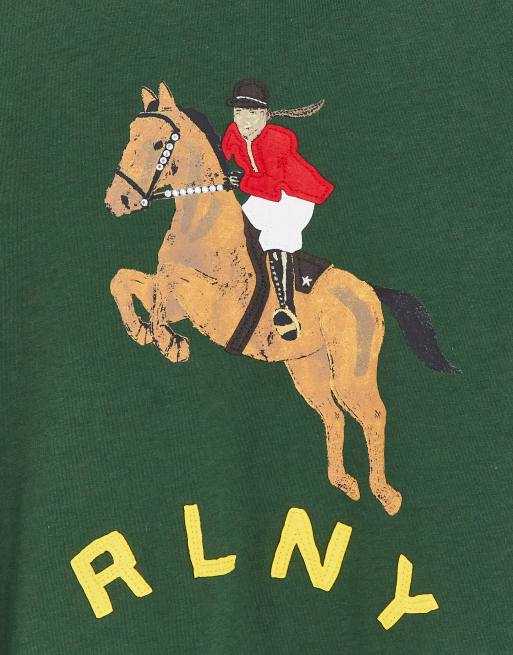 Embroidered rider T-shirt, Polo Ralph Lauren