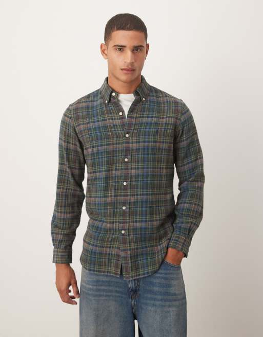 Polo Ralph Lauren long sleeve chequed shirt in multi
