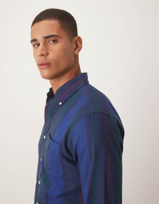 Polo Ralph Lauren long sleeve stripe shirt in multi, 4 of 5