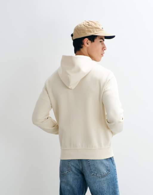 Polo Ralph Lauren long sleeve sweatshirt in cream, 3 of 5