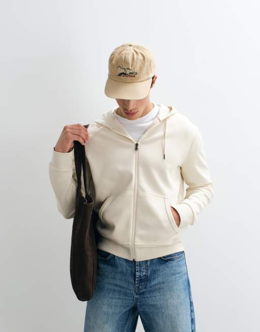 Polo Ralph Lauren long sleeve sweatshirt in cream, 4 of 5